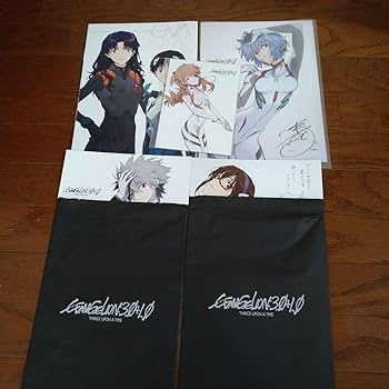 Amazon.co.jp: シンエヴァ入場者特典レイ/アスカ＆マリ＆カヲル